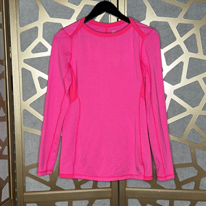 Knockout Pink Crossover Boatneck Top‎